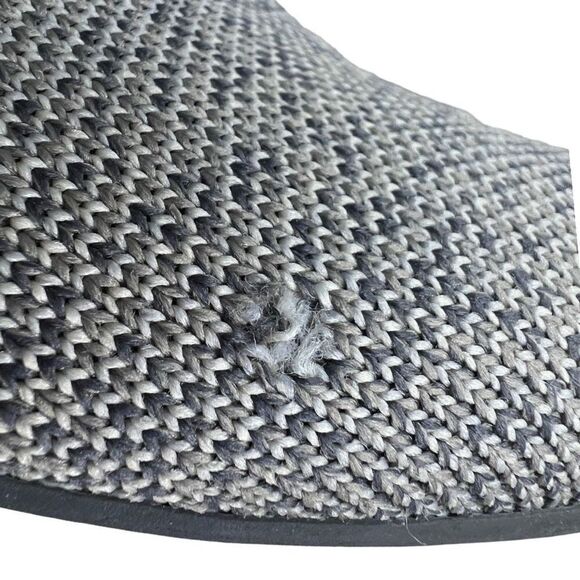 Rothy's Loafer Flat Shoes Women's 7 Heather Grey Slip-On Round Toe Low Top - Picture 11 of 11